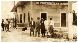 The Islamorada Rail Station in the 1920s. Photo courtesy of Matecumbe Historical Trust